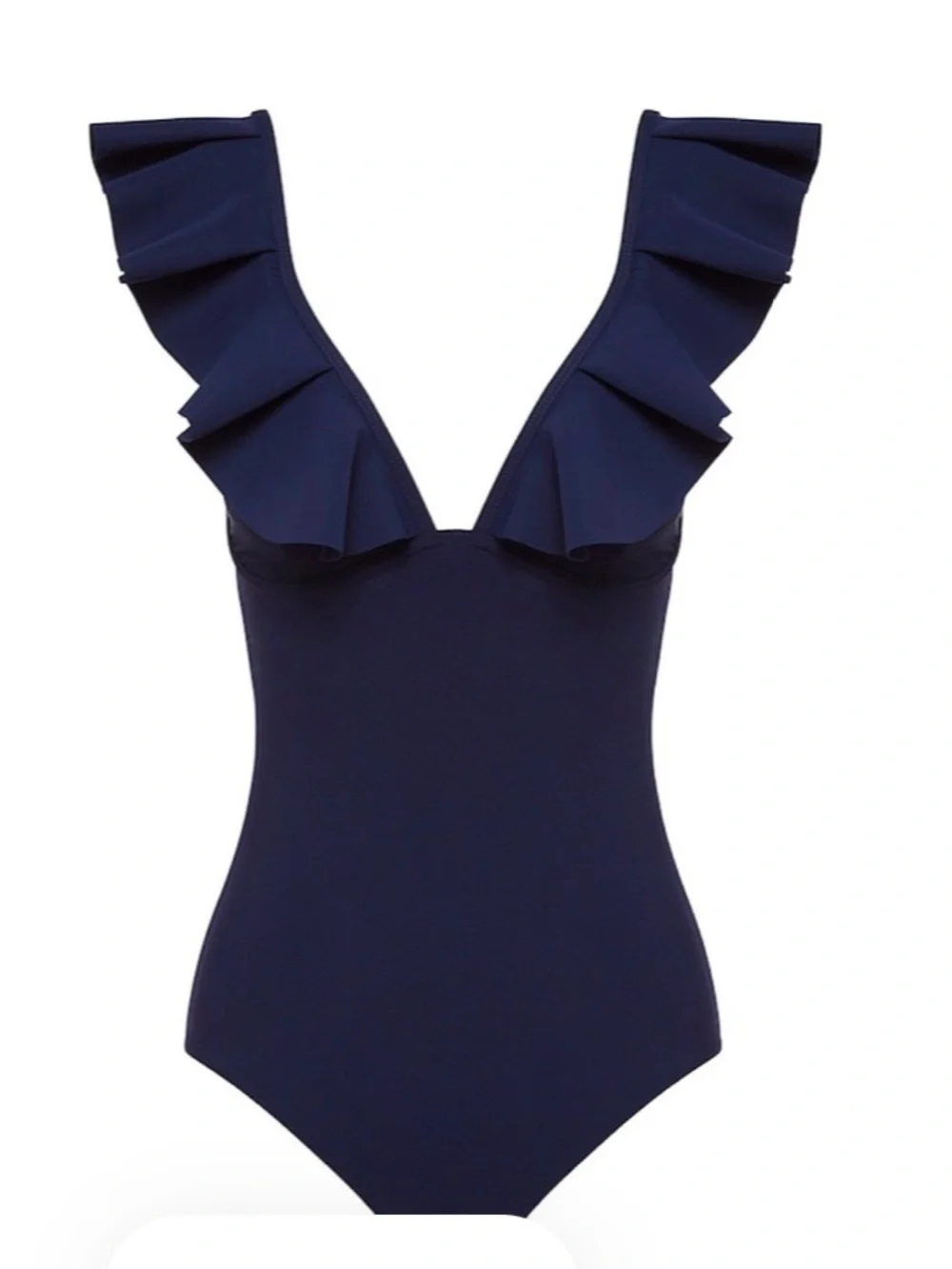 Bondi Born Gabriella Underwire Mal With Ruffle A-C Cup. Size 6